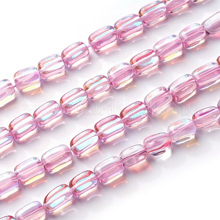 Synthetic Moonstone Beads Strands G-J385-A08-1