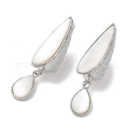 Застежки-капли из латуни с откидной крышкой KK-Z073-35P-01-1