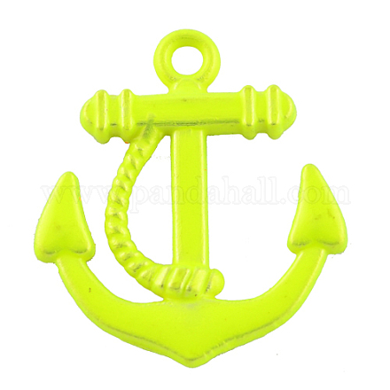 Trendy Anchor Pendant for Necklace Making PALLOY-4903-04-LF-1