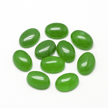 Cabuchones de jade natural de malasia X-G-R415-13x18-26-1