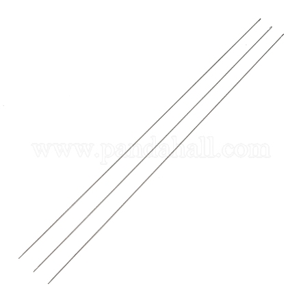 Perlennadeln aus Stahl mit Haken für Perlenspinner TOOL-C009-01A-04-1