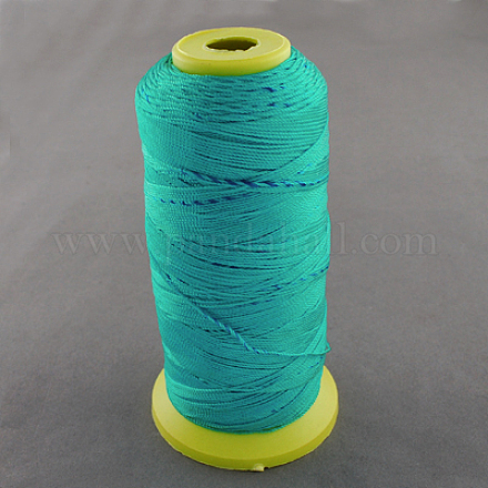 ナイロン縫糸  ダークターコイズ  0.8mm  約300m /ロール NWIR-Q005-38-1