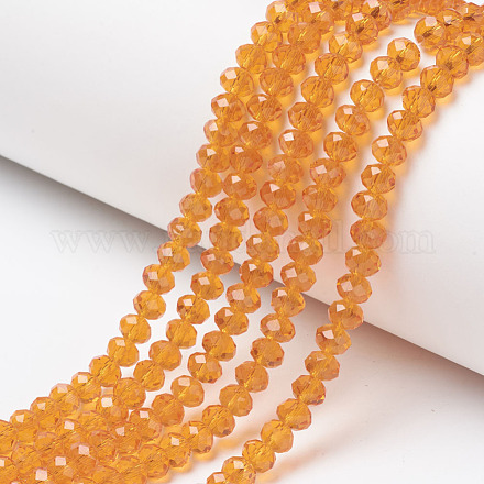 Chapelets de perles en verre X-EGLA-A034-T6mm-D05-1