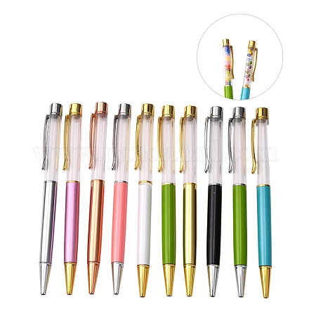 Креативные шариковые ручки с пустой трубкой AJEW-L076-AM-1