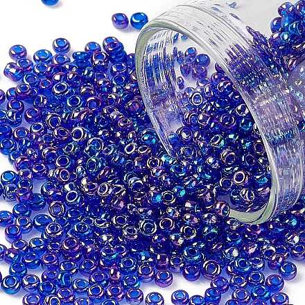 Perline di semi di vetro rotonde di grado 12/0 SEED-Q010-F544-1