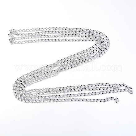 Aluminium Curb Chain CHA-WH0003-05P-1