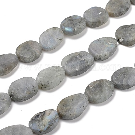 Chapelets de perles en labradorite naturelle  G-I291-C03-1