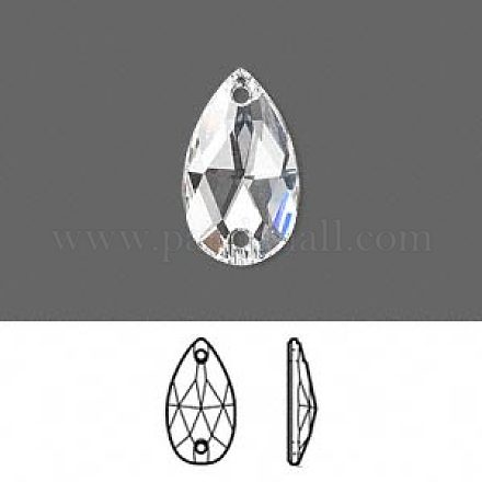 Perles de cristal autrichien X-3230-10.5x18-F001-1