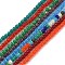 Cat Eye Beads Strands, Round, Mixed Color, 2mm, Hole: 0.7mm, about 189pcs/strand, 14.84~14.92 inch(37.7~37.9cm)