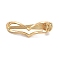 Alloy Alligator Hair Clips, Hair Accessories for Women Girls, Heart, 14.5x57x20.5mm
