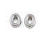 304 Stainless Steel Charms, Letter, Letter O, 7.5x5.5x3.5mm, Hole: 1.8mm