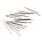 Iron Tapestry Needles, Platinum, 52x1mm, Hole: 9x0.5mm, about 24pcs/bag