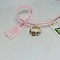 1Pc Acrylic Finger Rings, with Rhinestone, Cornsilk, Inner Diameter: 17mm