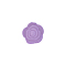Food Grade Eco-Friendly Silicone Focal Beads, Rose, Lilac, 20.5x19x12.5mm