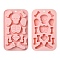 Silicone Molds, Skeleton, Pink, 18.1x10.8x1.5cm