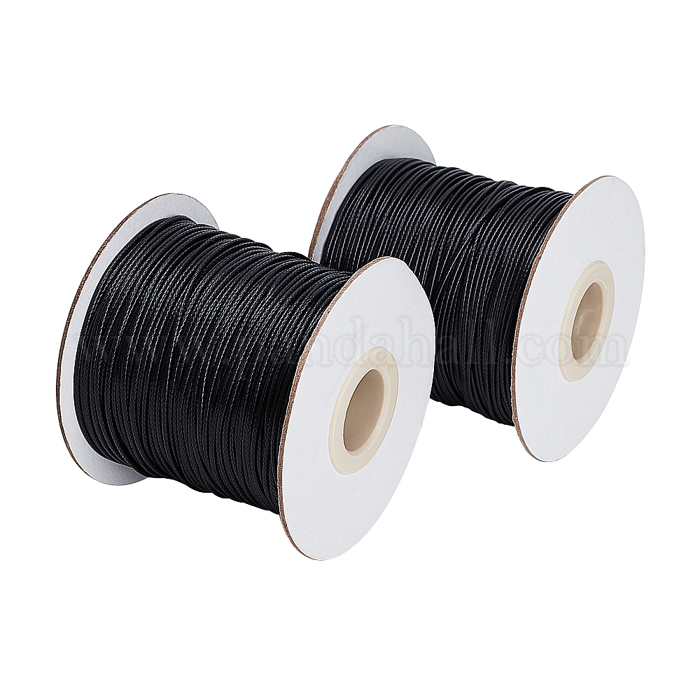 Wholesale CHGCRAFT 170yards Korean Waxed Polyester Cord 1mm