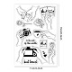 Globleland hand holding items clear stamps photography landscape silicon clear stamp seals for cards making diy scrapbooking photo journal album decoration DIY-WH0167-56-932-6