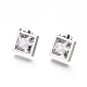 Cubic Zirconia Stud Earrings EJEW-G267-04P-2