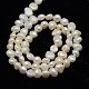 Grade A Natural Cultured Freshwater Pearl Beads Strands X-PEAR-L001-F-01-3