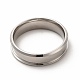 201 кольцо из нержавеющей стали с рифлением для пальцев STAS-P323-03P-2
