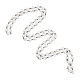 Handmade Glass Pearl Beads Chains AJEW-PH00489-02-2