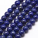 Chapelets de perle en lapis-lazuli naturel G-G953-03-8mm-4