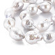 Perle baroque naturelle perles de perles de keshi PEAR-S019-05A-4