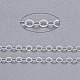 Chaînes de câble ovales plates en laiton CHC029Y-S-1