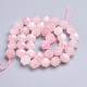 Chapelets de perles en quartz rose naturel G-S267-07-2