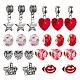 Kits de fabricación de joyas con temática de san valentín diy DIY-LS0001-86-2