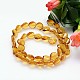 Faceted Flat Round Imitation Austrian Crystal Bead Strands G-M193-8mm-07A-2