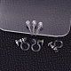 Plastic Clip-on Earring Findings KY-P007-M01-3