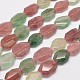 Chapelets de perles aux fraises en quartz naturel G-D803-23-A-1