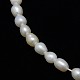 Fili di perle di perle d'acqua dolce coltivate naturali X-PEAR-L001-D-03-2