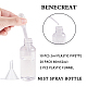 Benecreat 60ml transparente nachfüllbare Sprühflasche aus Kunststoff für Haustiere MRMJ-BC0001-51-3