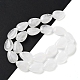 Brins de perles de cristal de quartz en forme de larme naturelle G-L242-15-4