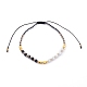 Adjustable Nylon Cord Braided Bead Bracelets BJEW-JB06024-03-1