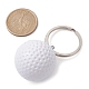 Portachiavi con ciondoli a tema palla sportiva in plastica ABS KEYC-JKC00659-03-3