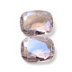 Crackle Moonlight Style Glass Rhinestone Cabochons RGLA-J038-IO-3