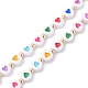 Sangles mobiles en perles acryliques opaques HJEW-JM00590-01-3