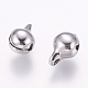 304 Stainless Steel Bell Charms STAS-E144-079P-C-3