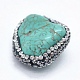 Perles de turquoise naturelle RB-K056-18-3
