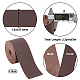 2M Flat Microfiber Imitation Leather Cord FIND-WH0420-75C-03-2