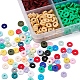 Kit de fabricación de joyas con cuentas heishi de arcilla polimérica diy DIY-YW0004-84-5
