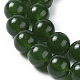 Chapelets de perles de jade blanche naturelle G-G796-04C-01-3
