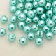 Perles acryliques de perles d'imitation PL607-01-1