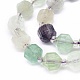 Natural Fluorite Beads Strands G-O201B-81A-3