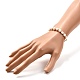Natural Pearl Beads Adjustable Slider Bracelet for Girl Women Gift BJEW-JB06820-01-3