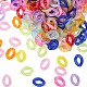 Imitation Jelly Acrylic Linking Rings OACR-S036-001A-E-2