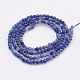 Natural Sodalite Beads Strands G-F568-138-2mm-2